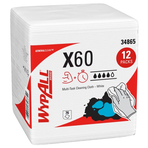 Picture of WYPALL X60 CLEANING CLOTHS PK OF 12
