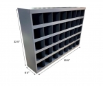 Picture of COLD ROLLED STEEL 40 COMPARTMENT BIN